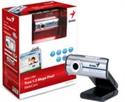 WEB CAM GENIUS SLIM1300 TRUE PRATA 1.3 MPIXEL USB 2.0 MICROF IMB